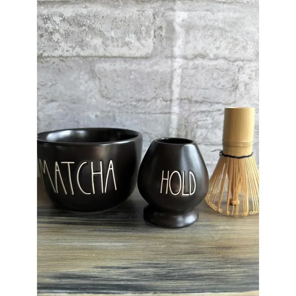 Rae Dunn Matcha Tea Set with Whisk and Bowl - Picture 4 of 4